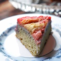 Paleo Rhubarb Upside Down Cake Recipe