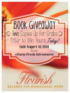 Flourish Giveaway! Open to US AND International participants #flourish #giveaway #bookgiveaway