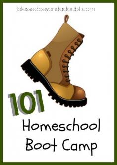 We are experiencing homeschool boot camp this week. When do you start? Check out the homeschool boot camps 101 Tips!