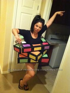 Awesome last-minute Halloween costume!