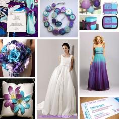 purple color scheme | Purple and teal. These colors are very fun and springy. Add some ...
