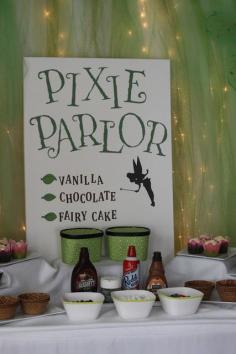 Tinkerbell Theme: Pixie Parlour Idea