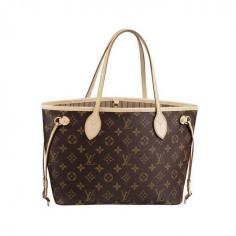 #LouisVuitton #Handbags Louis Vuitton Neverfull PM Brown Shoulder Bags