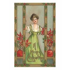 Arts and Crafts Christmas - Giclee Print