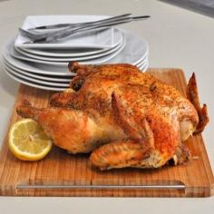 Simple and Juicy Roasted Chicken Recipe