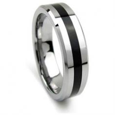 List price is for one ring only. Please search (a40908) for a matching set. This beautiful Stainless Steel Ring comfort fit for couples and lovers. It is black plated center design. Our Stainless Steel rings are hypoallergenic. All rings come with a 100% Money Back Guarantee. Stainless steel is an attractive and easy-care jewelry metal that offers lasting quality and durability.
