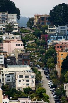 Lombard Street, San Francisco. One of my favourite cities.....