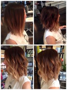 Definitely wanna do this to my hair someday. Length and color.