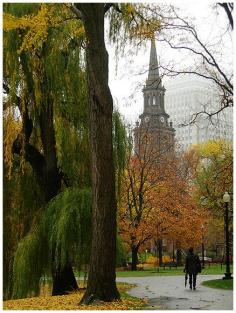 Boston, Massachusetts in Autumn