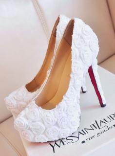 Wedding Wednesday :: Fashionable Wedding Shoes | House of Papier