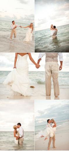 My beach wedding pictures. Absolutely PERFECT!