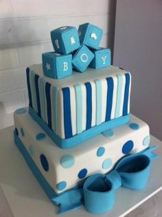 Beautiful Baby Shower Cakes for Boys 2013