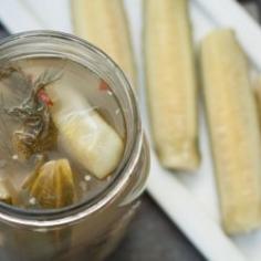 super easy dill pickles