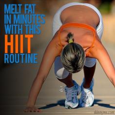 Melt Fat in Minutes with this HIIT Routine #fatburning