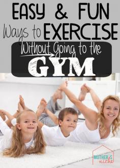 Some of these ideas are just brilliant! Who needs the gym now?!! Ha!