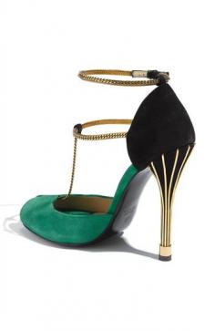 Gucci Chain Strap Mary Jane Sandal