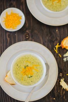 Mix and Stir: Creamy Broccoli Cheddar Soup