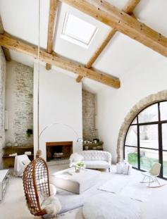 rustic-meets-modern mix