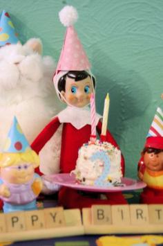 Elf on the Shelf birthday