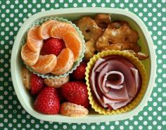 Wow, this blog is great.  Lots of ideas for creative lunches, even if you don't put them in a box.