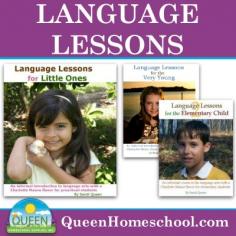 Language Lessons for the Charlotte Mason #Homeschool #CMHomeschool  (affiliate link)