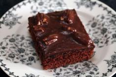 Texas Chocolate Sheet Cake