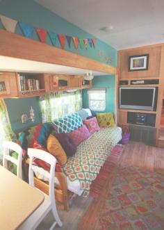 RV remodel gallery: they remodeled and lived in 8 different campers in 8 years