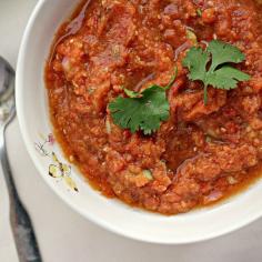 Moroccan Red Gazpacho