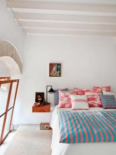 Dormitorio en tonos suaves