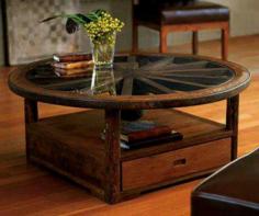 Next project. Repurpose wagon wheel into a taller table. Would be perfect for country wedding.