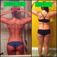 Wow! Now that's an amazing transformation. Fitspo. Motivation.