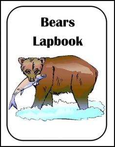 Science Lapbook: Bears! Download Club members can download @ www.christianhome... *Full preview available before downloading!