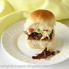 Delightful Repast: Pulled Pork Sandwiches