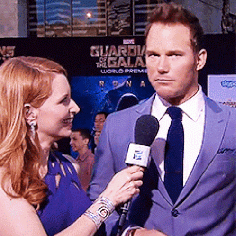 He clearly takes himself super seriously. | 28 Reasons Chris Pratt Is The Adorable Goofball Of Your Dreams