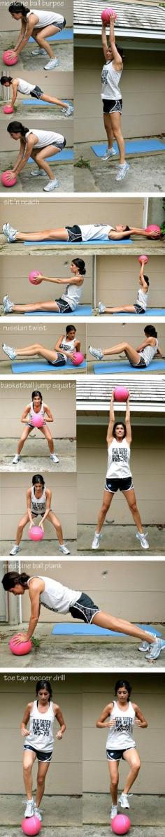 medicine ball workout!