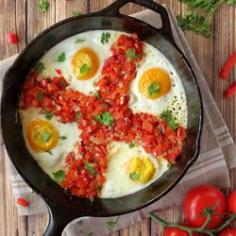 Baked Eggs Italian-Style Recipe