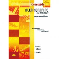 This Handel Hornpipe has been arranged for a mixed ensemble. The Ensemble Music Scores of this collection could be played with a minimum of 5/8 elements (percussion excluded). Four hands piano parts are ad libitum. The Classical transcriptions reflect the original scores but have been simplified to be played by young students or by a small ensemble. The instrumental ranges and rhythm figures used also allow the 1st year young student to play these classical pieces.