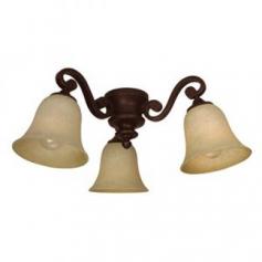 Craftmade Craftmade LK35CFL 3 Light Fan Light Kit: LK35CFL-BU Fan Light Kit Burnt Sienna #LK35CFL-BU Finish: Burnt Sienna, Light Bulb: (3)13w Spiral Med CFL, Dimensions: Width: 14.5 - Height: 8.25 Fan Three-Light Kit Antique scavo glass Fan Three-Light Kit Antique scavo glass Voltage: 120VMaterials: Disclaimer: Save 10% on Indoor Lighting by Craftmade and Jeremiah with the Coupon Code: INDOOR10 - Blowout Deals - Fan Light Kits & Fitters
