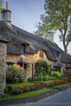 Thatch roof cottage