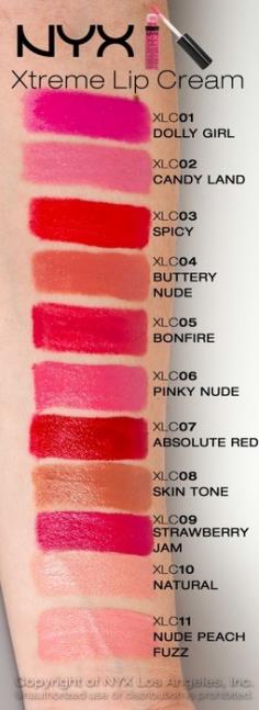 In ♥ with NYX products..if your looking for a good lipstick/gloss this and their butter glosses are amazing!