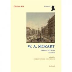 Following the public success of the first set of Petites Pièces arranged from Mozart, the Leipzig publishers Peters issued a second collection in 1804 drawing on the little-known repertoire of basset-horn trios and horn duos; three extracts from the choruses of Le Nozze di Figaro would have been the only material familiar to the general public. All the pieces were arranged with a clear eye to the amateur market with no great technical demands or wide stretches, and where Mozart had left few dynamic markings, the arranger carefully marked suitable and stylish expressive effects. This repertoire would be effective today on the modern piano, the fortepiano or the clavichord. Contains Polonoise in D major, ABRSM Grade 4 examination piece