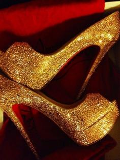 Gold Shoes