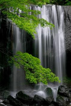 Tatsuzawa Fudoh Falls, Fukushima, Japan