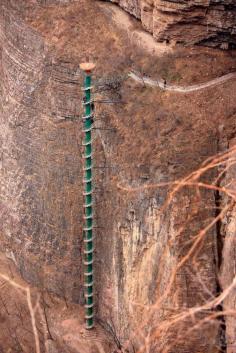 Spiral Staircase, China.