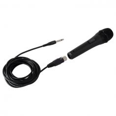 Spectrum AIL KM105 Professional Unidirectional Microphone. Superior Quality, ideal for using with Karaoke Systems. Features Heavy Duty, 12-foot cord with an XLR Cannon Connector and Detachable 1/4-inch Mic Plug Adaptor.