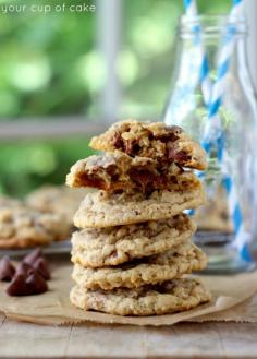 Lizzy's Famous Oatmeal Chocolate Chip Cookies - Your Cup of Cake