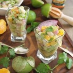 grilled scallop citrus ceviche