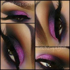 using @b h Cosmetics  and @unique_styles_boutique  pigment sleeping  beauty - @ makeup by sol