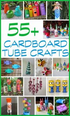 Best DIY Projects: 55+ Cardboard Tube Crafts for Kids