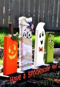 Seven Fun Halloween Craft Ideas - Positively Splendid